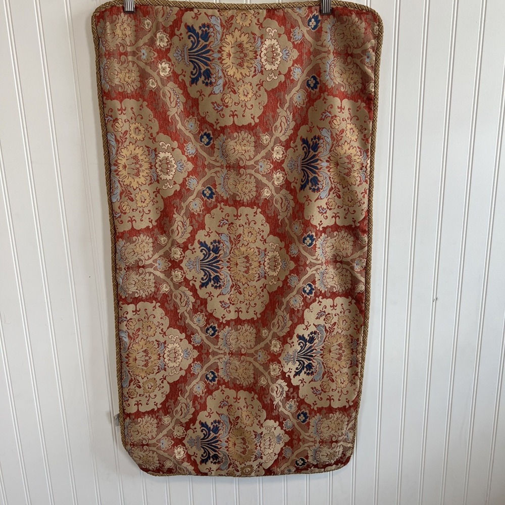 WATERFORD Linens "OLYMPIA" King Size Pillow Shams 20x36" Damask Zip Set of 2 *